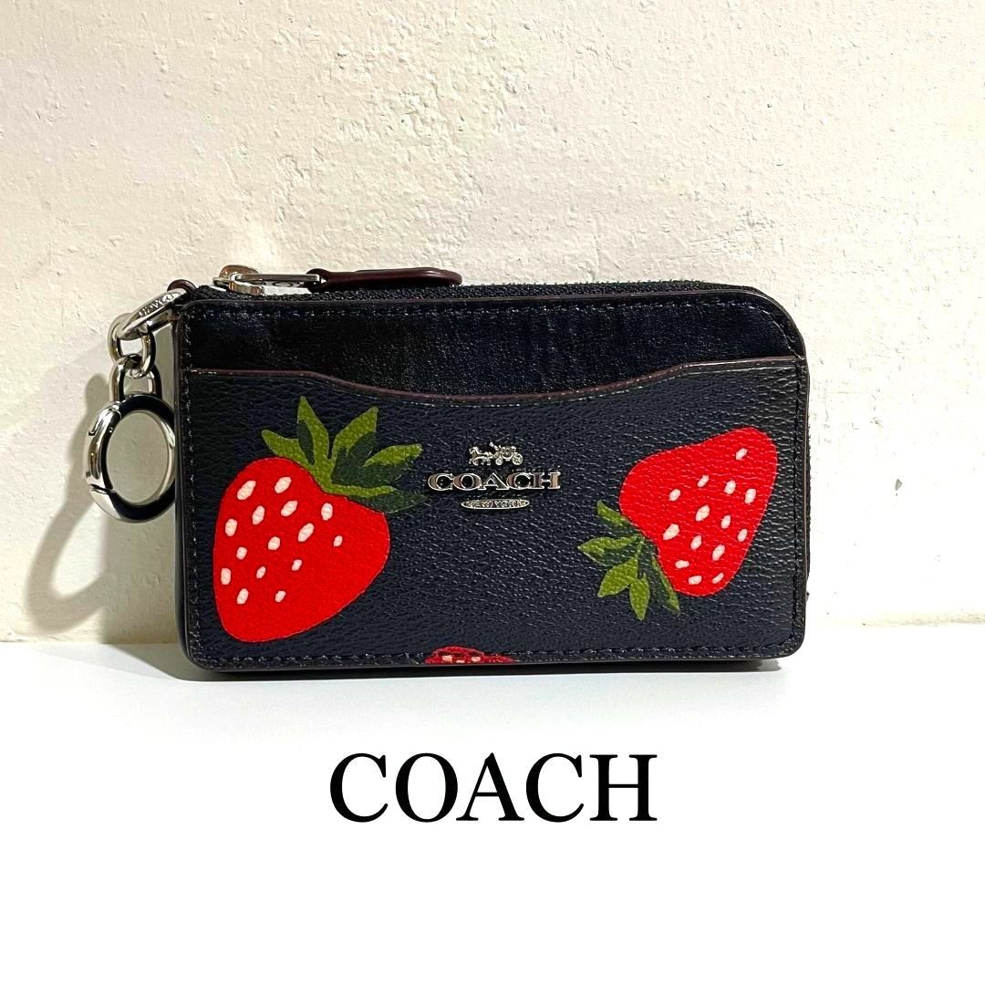 COACH Multi function Card Case Coin Case Fragment… - image 1