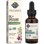 Garden of Life ORGANICS OIL OF OREGANO SEASONAL DROPS Liquid Herbal Supplement
