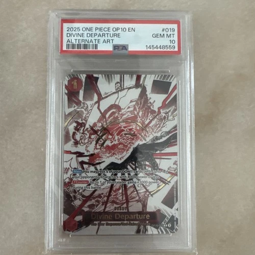 Divine Departure PSA 10 Event Manga Alt - One Piece OP10-019 Royal Blood English
