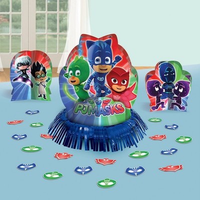 PJ Masks Table Decorating Kit - 23 Piece Set for Birthday Celebrations
