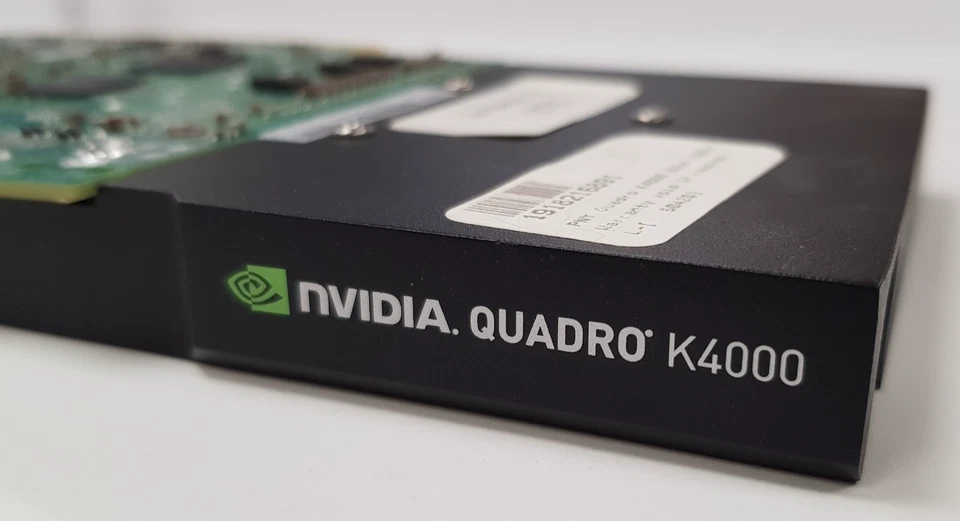 Workstation GRAPHICS CARD NVIDIA Quadro K4000 3GB GDDR5 GPU DVI-I 2x DisplayPort - Image 3 of 4