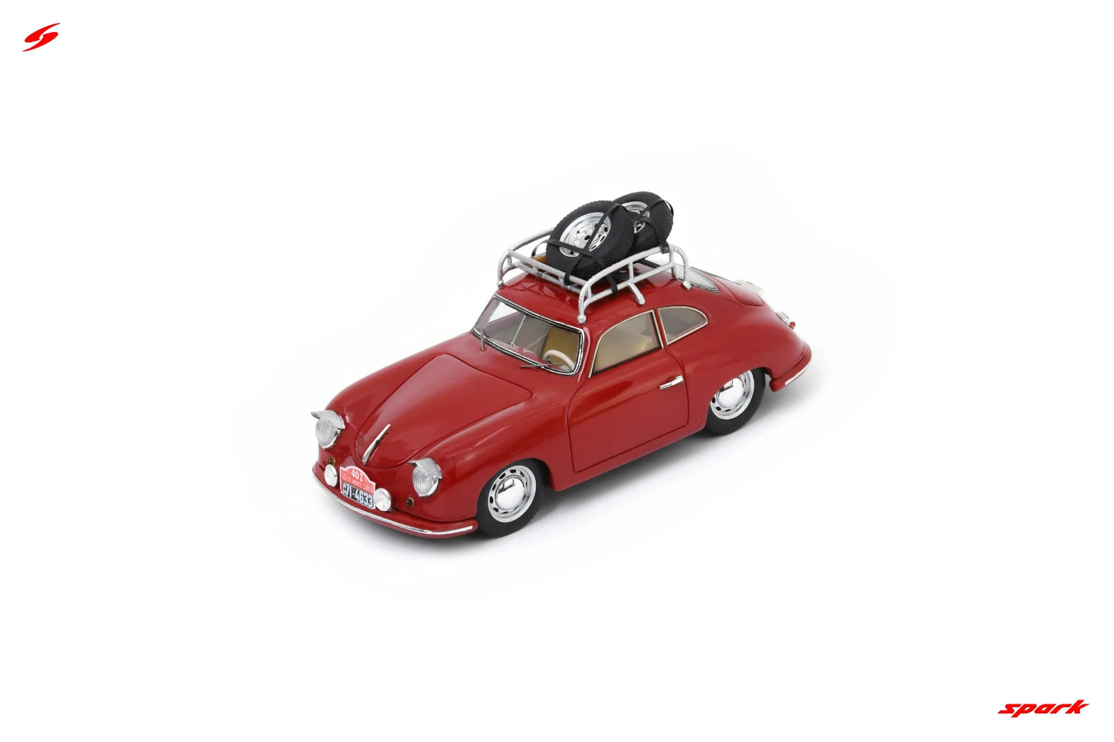 Porsche 356 1100 N°402 Spark S6132 voiture miniature 1/43