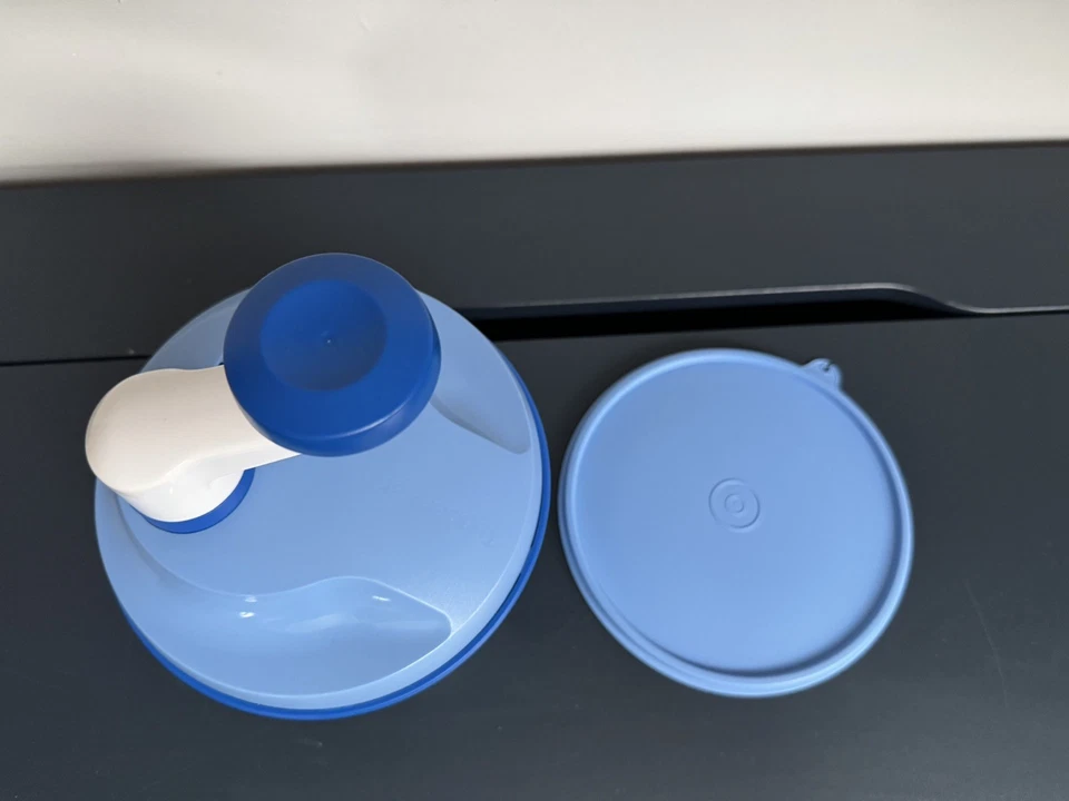Tupperware Quick Chef blau, Zerkleinerer, Mixer, Rührgerät, Häcksler - Bild 2 von 4