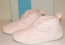 Daniel Green Adele Pink Slippers Womens 9 NEW Cozy Slipper Bootie Plush Terry