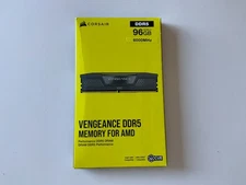 NEW Corsair Vengeance RGB DDR5 CMK96GX5M2B6000Z30 96GB (48GBx2) Memory SEALED