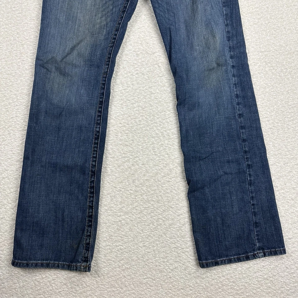 Pantalones de mezclilla azul occidental Cinch Ian para hombre talla 34x34 tiro medio pierna recta calce ajustado Foto 4 de 4