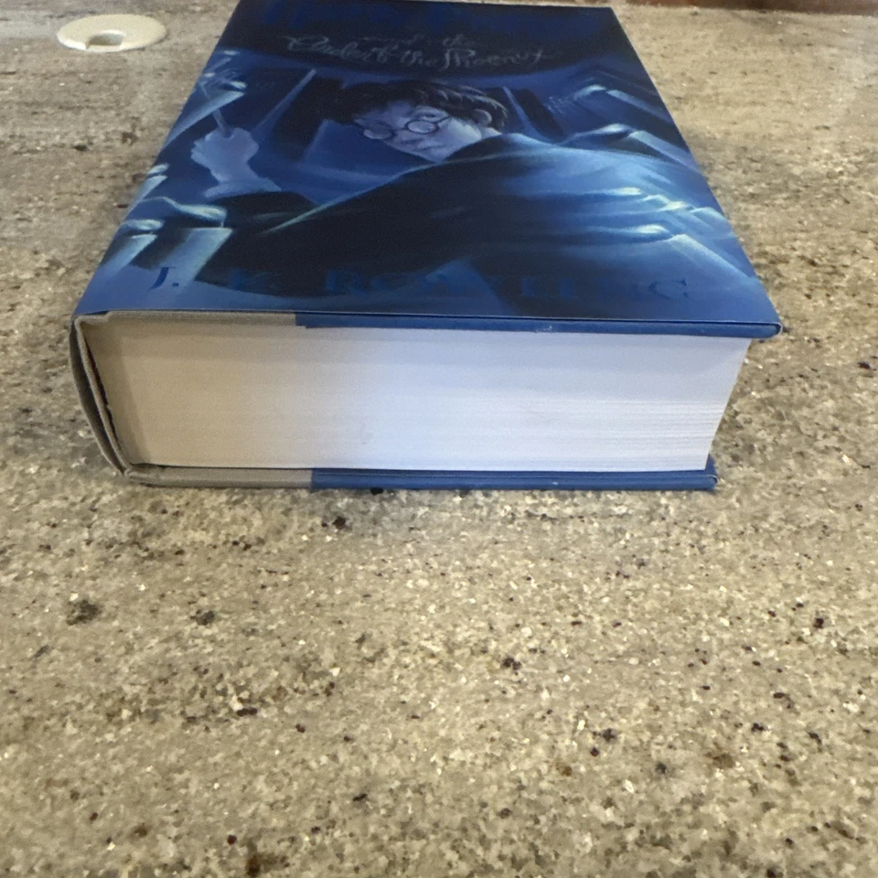 Harry Potter & The Order Of The Phoenix 1st American Edition 1st Print W/errors Foto 4 de 4