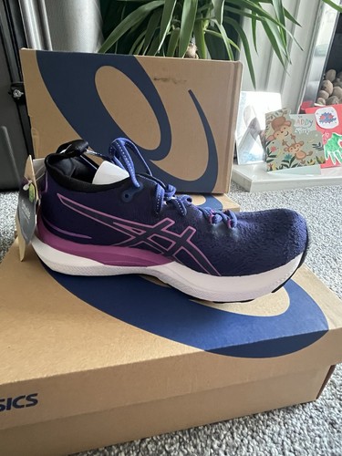 Asics Gel Cumulus 24 MK Mujer Correr Caminar Reino Unido 4 - Imagen 3 de 10