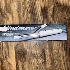 NEW Vintage 80’s WINDMERE Dry Iron 5/8 inch Curling Iron - Model DI-1C/206 White