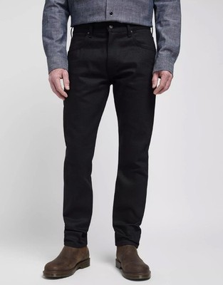 Lee 101 Rider Dry 2 Slim Straight Jeans W34 L32 Black