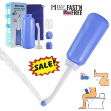 500ml Bidet Handheld Travel Personal Toilet Spray Water Washer Bottle Portable