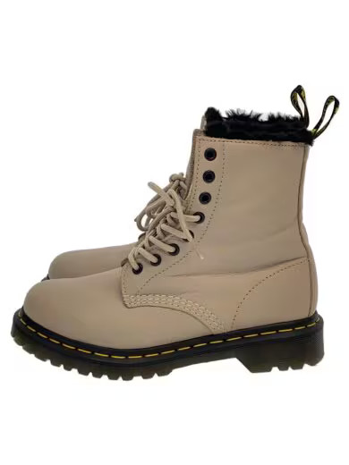 Dr. Martens / Lace-up boots / Size 38 / Beige / Leather / 1460 SERENA