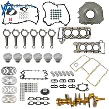 Engine Rebuild Overhaul Kit Crankshaft Con Rod For Jaguar Land Rover AJ126 3.0L