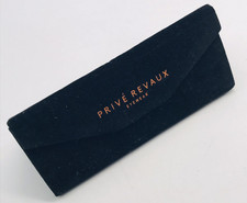 Prive Revaux x Benzo Eyeglass Sunglass Velvet Case 6.5" Long 2.5" Tall
