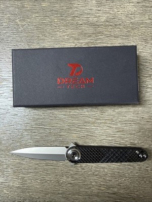 Dreamtech Carbon Fiber, 14c28n Blade, Dagger, Model : D4052 (Discontinued)