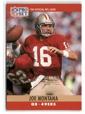 1990 Pro Set Football (#201-333) - Pick a Card - Complete Your Set - 40% off 4+