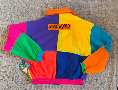 Vtg Over Size Vintage 1980s / 90s Jams World Honolulu Hawaii Color