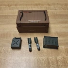 Vintage GI Joe 1985 Ammo Dump Unit Accessories Set Incomplete