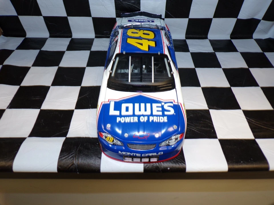 Jimmie Johnson #48 Potenza Di Orgoglio 2002 Monte Carlo 1:24 Team Caliber - Immagine 4 di 4