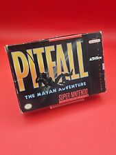 Pitfall: The Mayan Adventure (Super Nintendo) SNES CIB Complete TESTED RARE