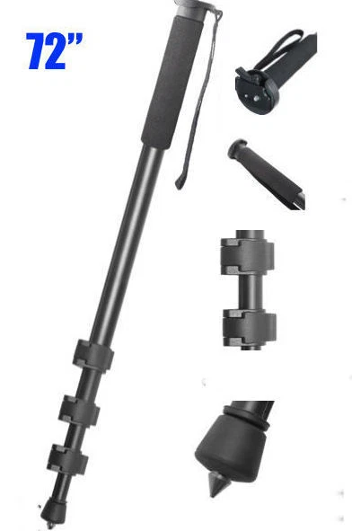 72" Camera Monopod + IR Remote Control for NIKON DSLR CAMERAS D3200 D3300 D5000 - Image 2 of 4