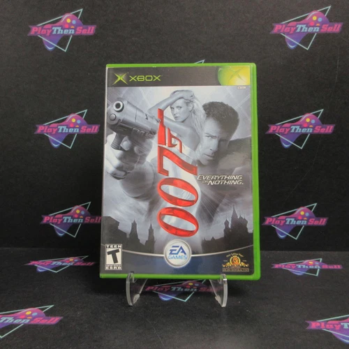 James Bond 007 Everything or Nothing Xbox AD Complete CIB - (See Pics)