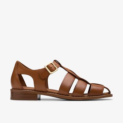 Clarks Women's Hana Sun Tan Leather 26181218 | eBay