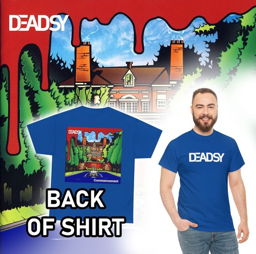 Deadsy Merch DEADSY T-Shirt NEW Commencement – Synth Rock Band Deftones Orgy Korn ...