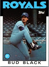 1986 Topps - Bud Black #697