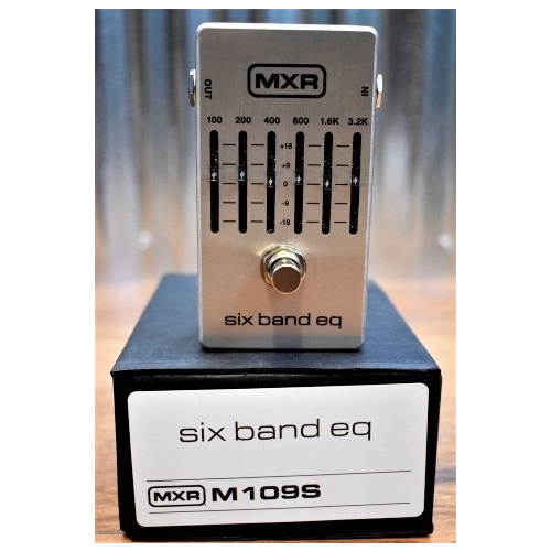 Dunlop MXR M109S Six Band Graphic Eq Equalizer M109 Guitar Effect