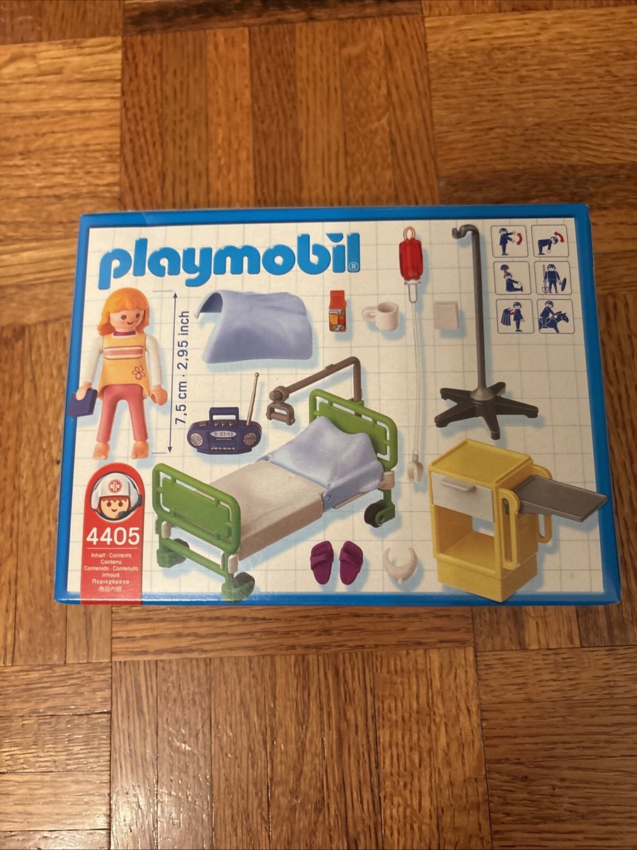 Playmobil 4405 Hospital Room Discontinued Rare | eBay