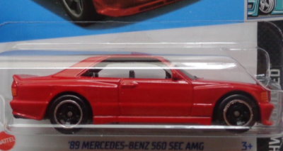 2024 Hot Wheels HW MODIFIED 8/10 '89 Mercedes-Benz 560 SEC AMG 82