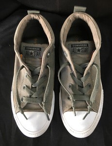 converse high tops olive green