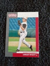2019 Panini Contenders Draft Picks Game Day Ticket Logan Wyatt #15