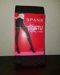 spanx shimmer tights