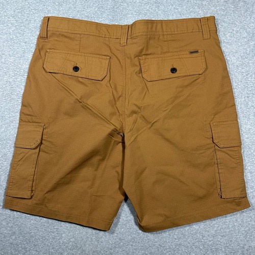 Lucky Brand Workwear Ripstop Cargo Short Men's Size 40 Regular Fit Brown NWT - Picture 8 of 8