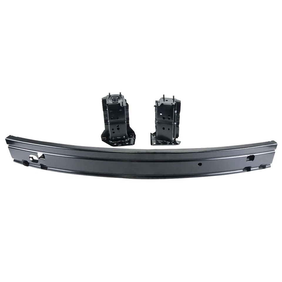 Refuerzo de parachoques delantero negro + soportes para Nissan Sentra 2013-2019 NI1006241 Foto 4 de 4