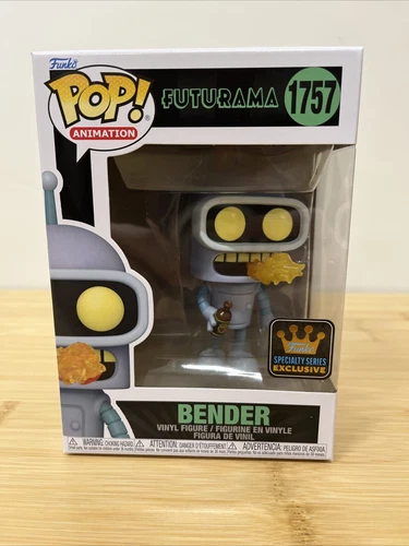 Funko POP! Animation Futurama Bender Vinyl Figure #1757 - Specialty Series