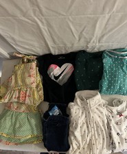 Lot Girls 12 Month Christmas One Piece, Jeans, Nike Tshirt, Boutique Outfit
