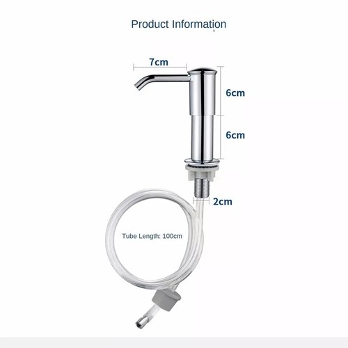 Smooth Discharge In Sink Soap Dispenser Kitchen Soap Dispenser Bathroom - Picture 3 of 16
