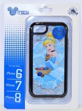 Estuche para teléfono celular Disney Cenicienta efecto 3D Apple iPhone 6S/7/8 NUEVO LINDO RARO