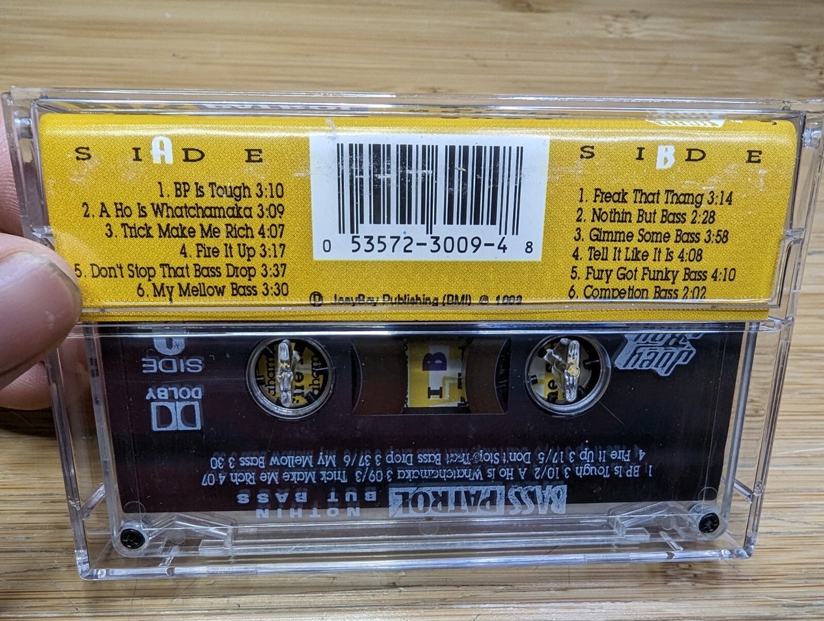 Bass Patrol: Nothin But Bass: Cassette Bass Patrol: Nothin But Bass: Cassette