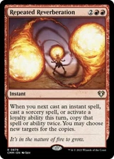 x1 Repeated Reverberation R MTG Commander Masters M/NM, English