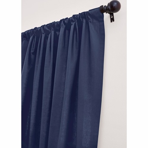 Solino Home Cotton Linen Curtain with Rod Pocket for Living Room, Bedroom Indoor - Picture 27 of 35
