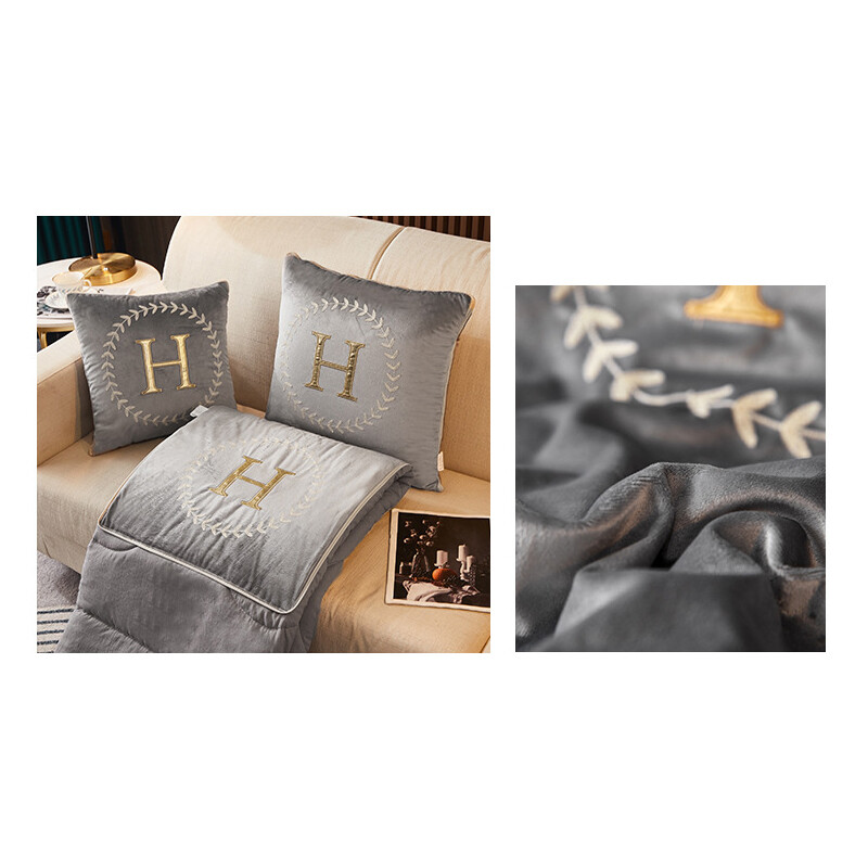 2 In 1 Throw Pillow Quilt,Airplane Blanket,Super Soft Travel Blanket eBay