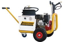 Brendon Powerwashers Mobile Petrol Pressure Washer 2000 PSI - Yellow
