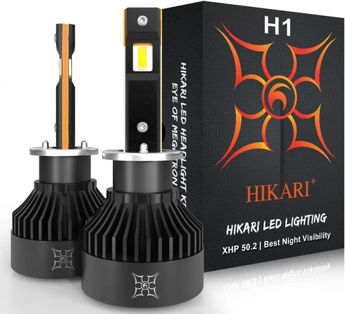 HIKARI VisionPlus H1 LED Bulbs 15000LM 30W TOP XHP50.2 Equivalent to 100W OEM