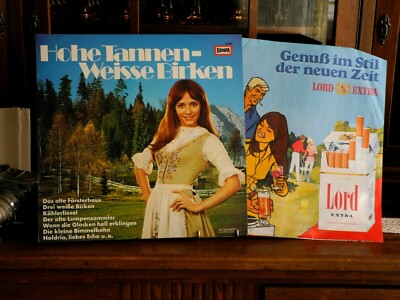 Lord EXTRA Werbung als Innenhülle einer LP Langspielplatte Vinyl 
