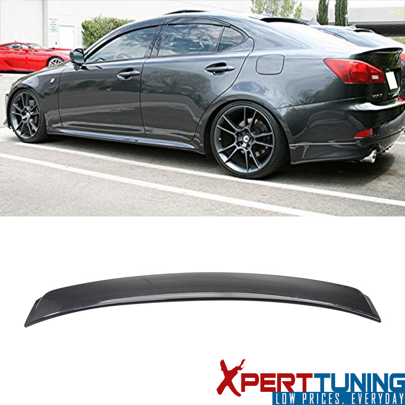 Compatible With 2006-2013 Lexus IS250 IS350 Roof Spoiler Wing #1G0