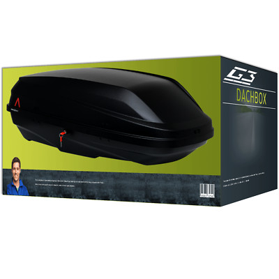 G3 BiCube 300+ in schwarz, matt - Dachbox - NEU